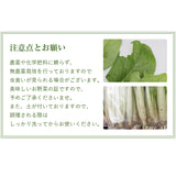 【直送品】小松菜200g5袋