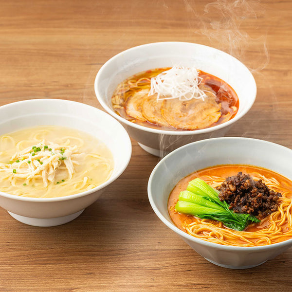【直送品】赤坂四川飯店監修　担々麺とサンラータンとジータンメンセット