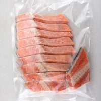 【市場品】【冷凍】銀鮭切身肉厚10切