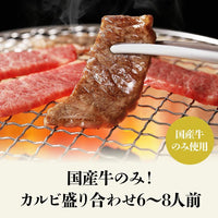 【直送品】カルビ盛り合わせ500g×2
