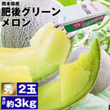 【市場品】【冷蔵】肥後グリーン2玉秀品