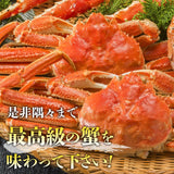 【市場品】【冷凍】超特大姿ずわい蟹4.5kg5尾イチボシ