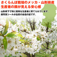 【直送品】さくらんぼ 紅秀峰 1Kg 秀 Lサイズ以上 バラパック化粧箱入り山形産