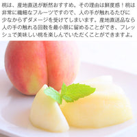 【直送品】岡山県産清水白桃3玉
