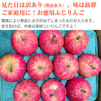 【直送品】訳あり有袋ふじ3kg