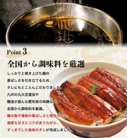 【市場品】【冷凍】 国産 手焼き炭火うなぎ蒲焼 約130g×4尾